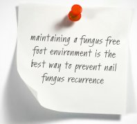 fungus toe nail warning